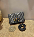 Dior S2086 30 Montaigne Pouch Oblique Blue - Default Title - View 1