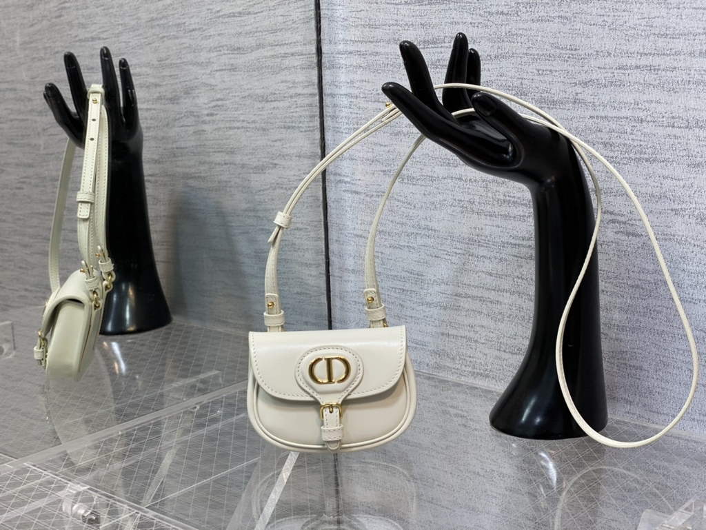 Dior S5127 Micro Bobby Bag Beige Box Calfskin - Default Title - View 1