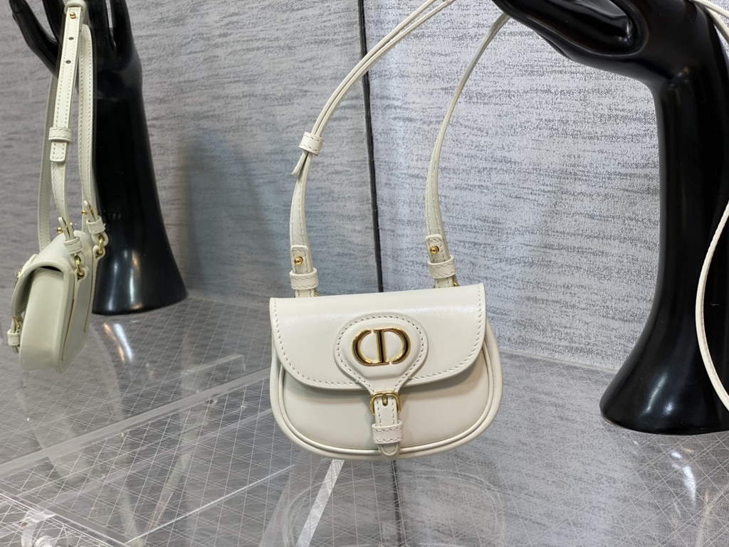 Dior S5127 Micro Bobby Bag Beige Box Calfskin - Default Title - View 2