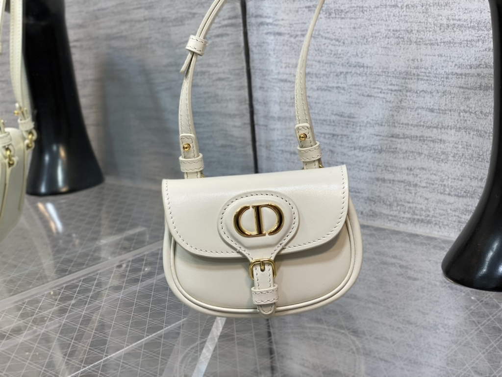 Dior S5127 Micro Bobby Bag Beige Box Calfskin - Default Title - View 3
