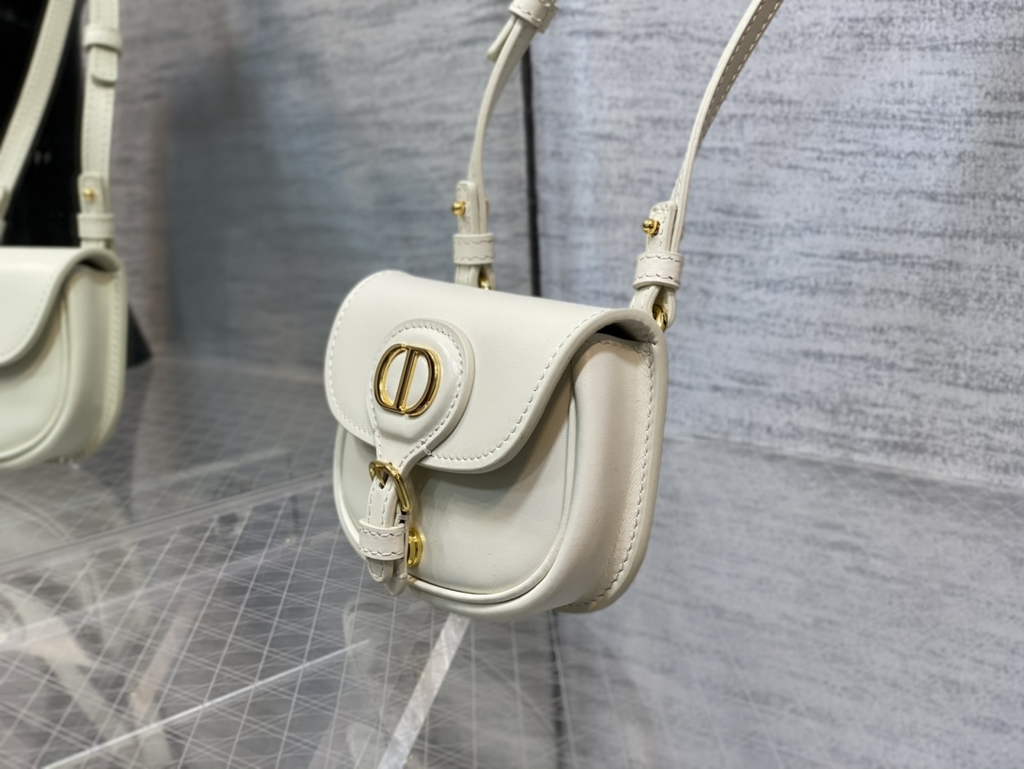 Dior S5127 Micro Bobby Bag Beige Box Calfskin - Default Title - View 5