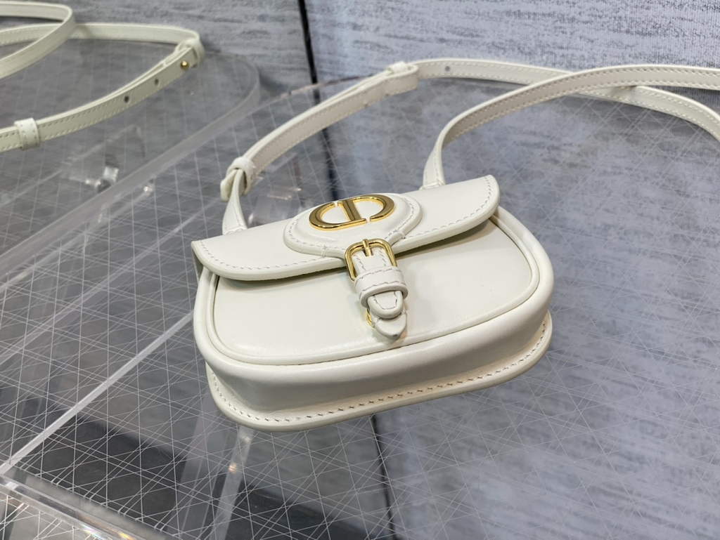 Dior S5127 Micro Bobby Bag Beige Box Calfskin - Default Title - View 6