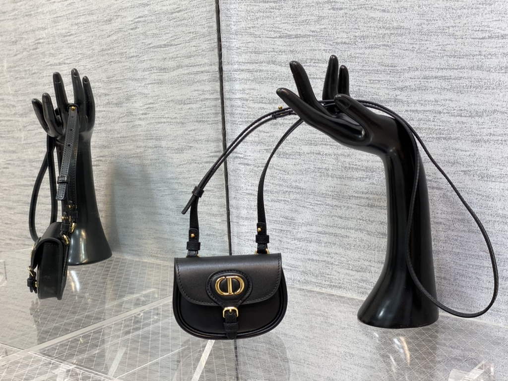 Dior S5127 Micro Bobby Bag Black Box Calfskin - Default Title - View 1