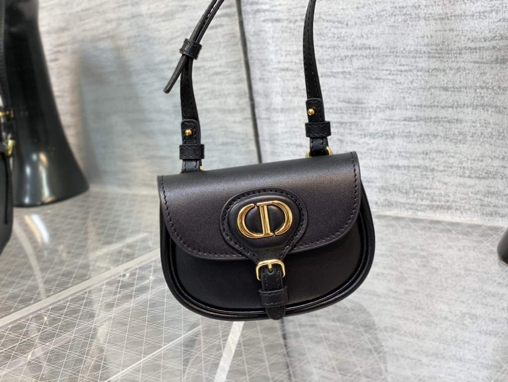 Dior S5127 Micro Bobby Bag Black Box Calfskin - Default Title - View 3