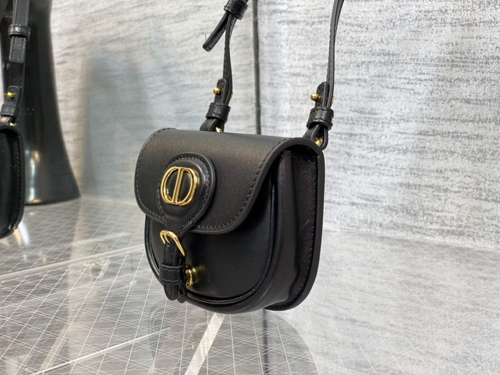 Dior S5127 Micro Bobby Bag Black Box Calfskin - Default Title - View 5