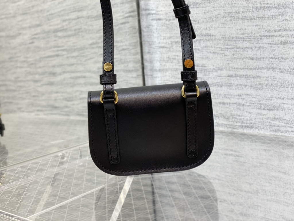 Dior S5127 Micro Bobby Bag Black Box Calfskin - Default Title - View 7