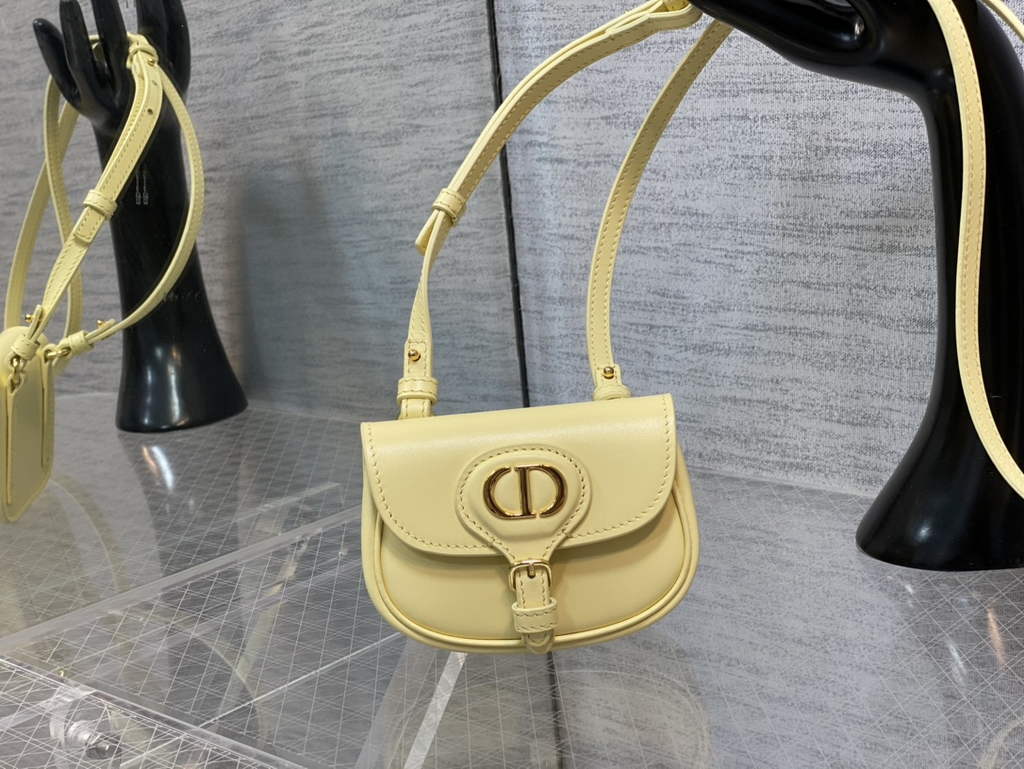 Dior S5127 Micro Bobby Bag Yellow Box Calfskin - Default Title - View 2