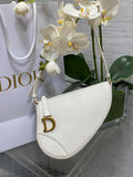 Dior Saddle Shoulder Pouch S5909 Latte Goatskin