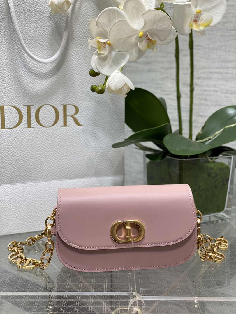 Dior Small 30 Montaigne Avenue Bag Pink Box Calfskin M9261