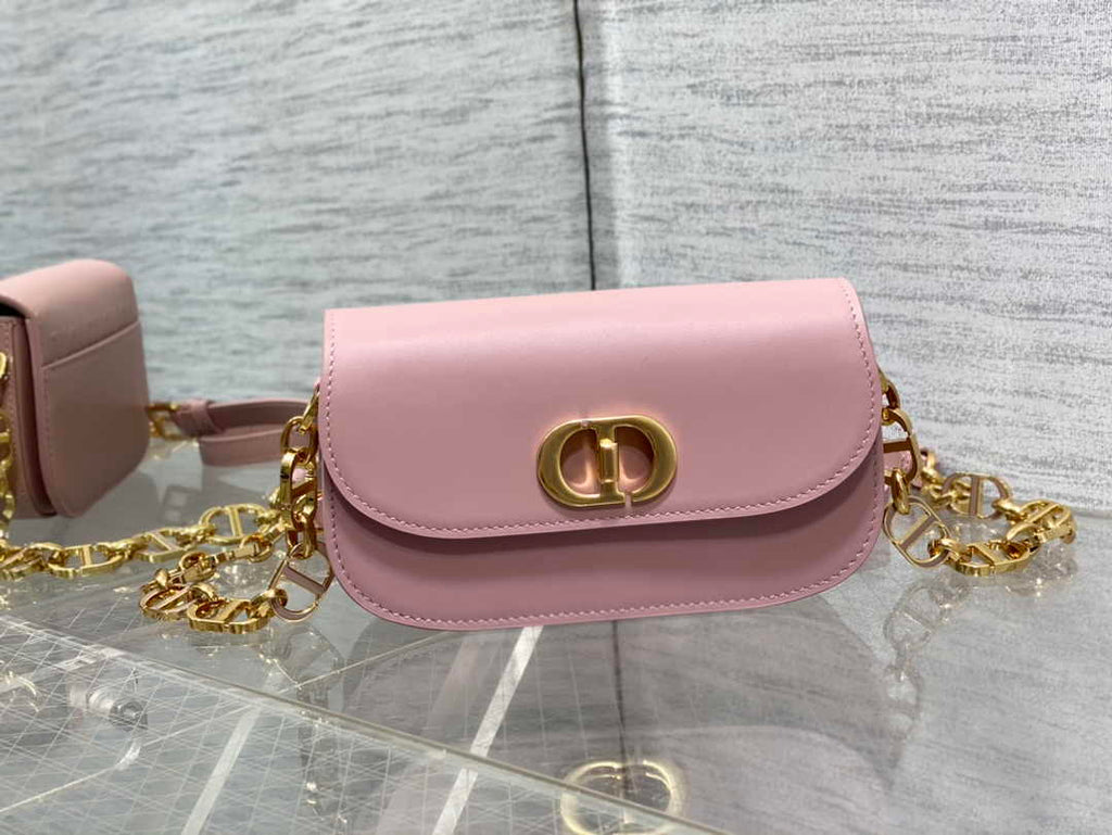 Dior Small 30 Montaigne Avenue Bag Pink Box Calfskin M9261