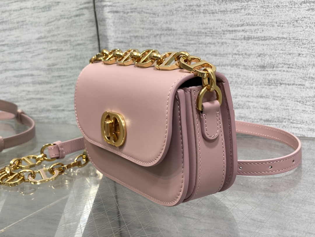 Dior Small 30 Montaigne Avenue Bag Pink Box Calfskin M9261