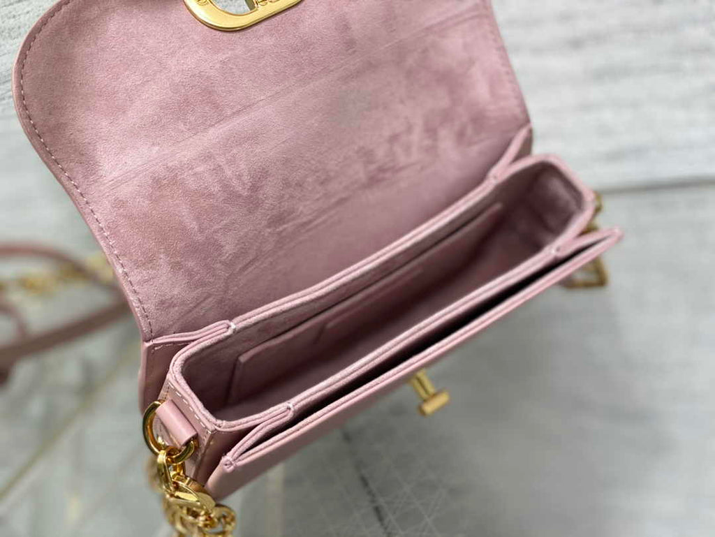 Dior Small 30 Montaigne Avenue Bag Pink Box Calfskin M9261