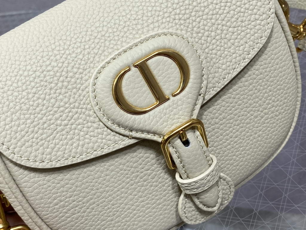 Dior Small Bobby Bag M9317 Beige Grained Calfskin - Default Title - View 3
