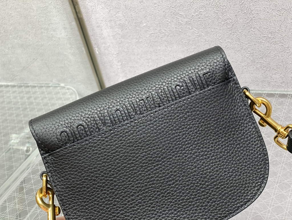 Dior Small Bobby Bag M9317 Black Grained Calfskin - Default Title - View 9
