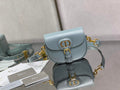 Dior Small Bobby Bag M9317 Light Blue Box Calfskin - Default Title - View 1