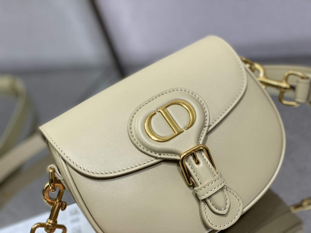 Dior Small Bobby Bag M9317 Beige Box Calfskin - Default Title - View 3