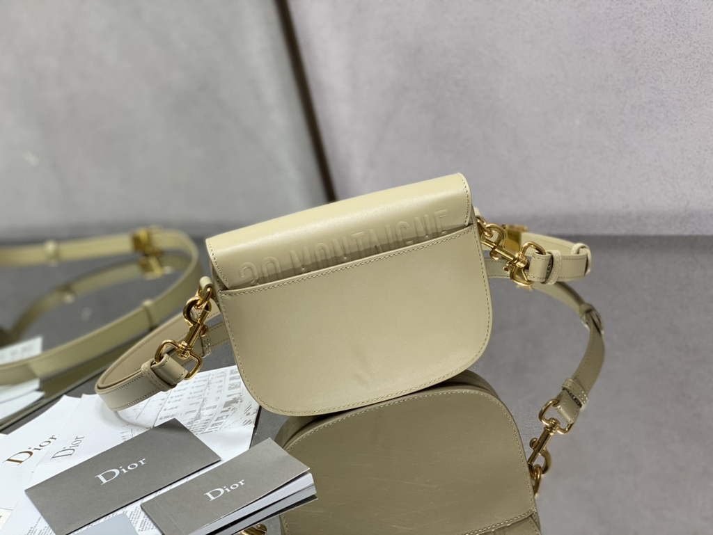 Dior Small Bobby Bag M9317 Beige Box Calfskin - Default Title - View 4