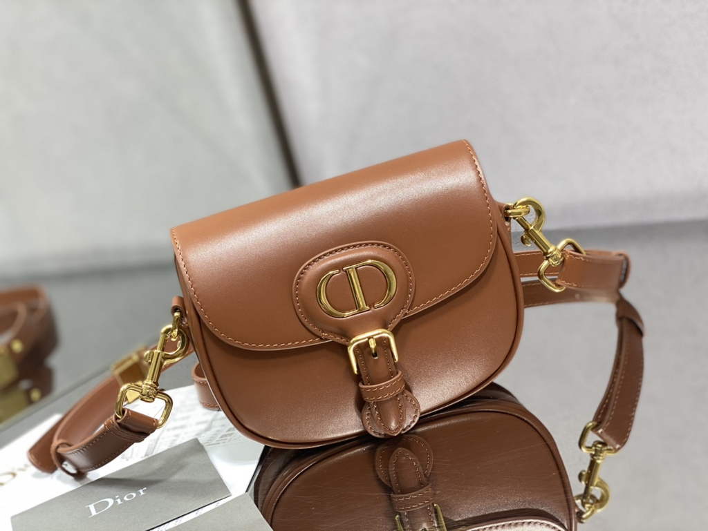 Dior Small Bobby Bag M9317 Brown Box Calfskin - Default Title - View 2
