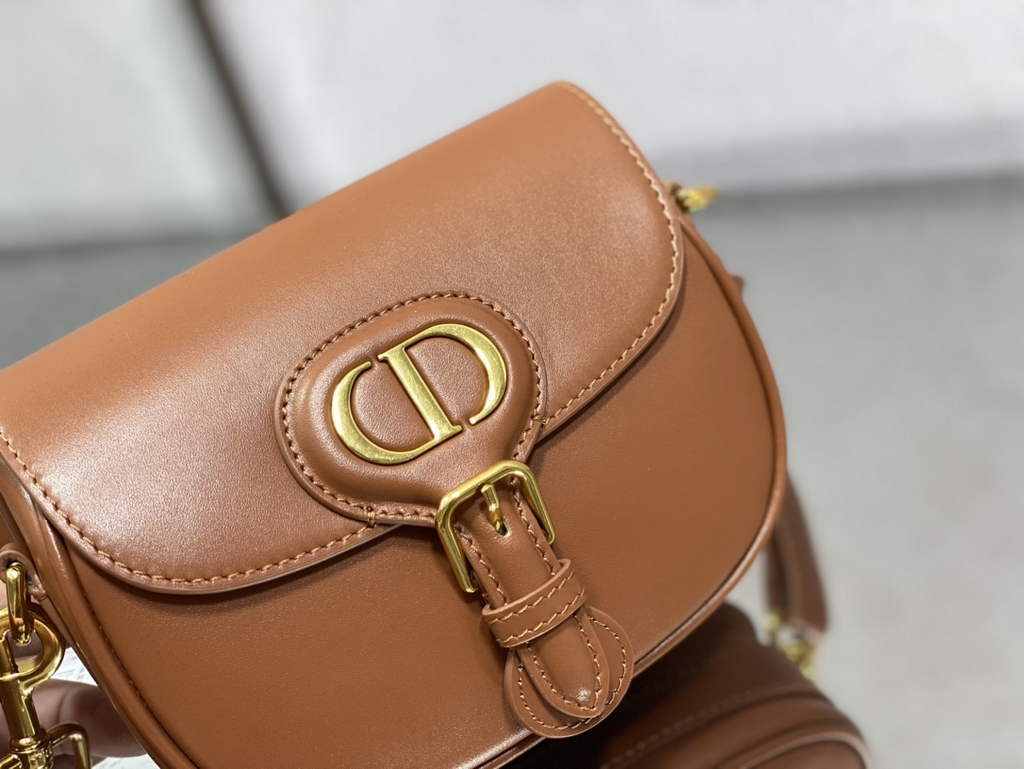 Dior Small Bobby Bag M9317 Brown Box Calfskin - Default Title - View 3