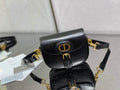 Dior Small Bobby Bag M9317 Black Box Calfskin - Default Title - View 1