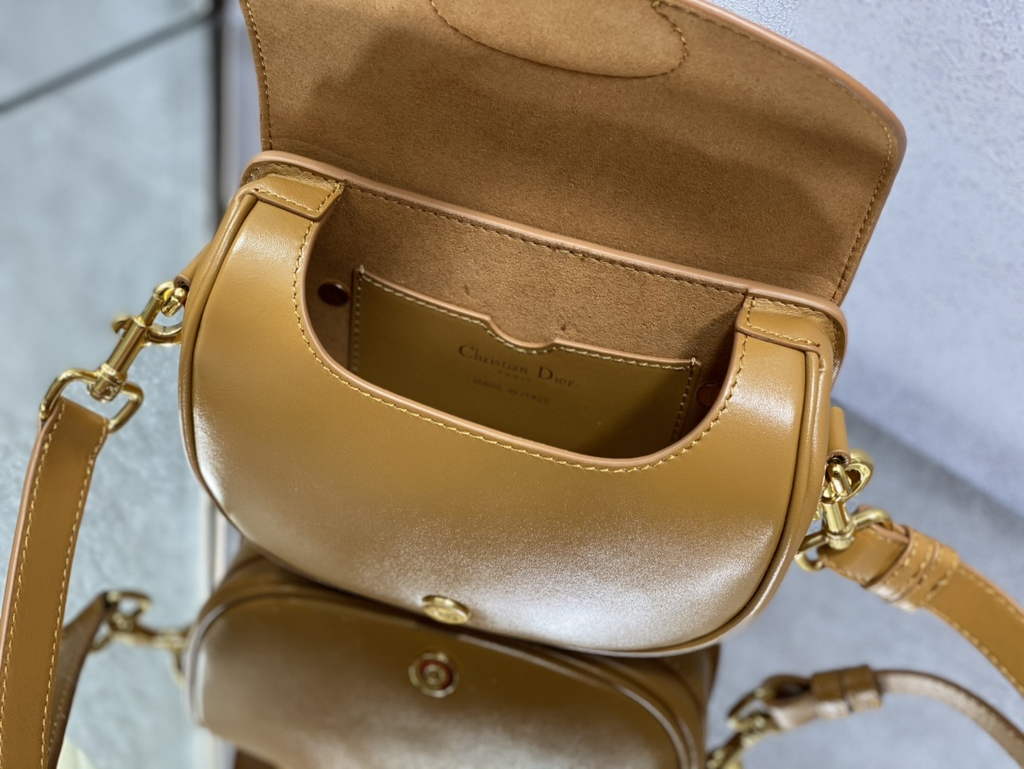 Dior Small Bobby Bag M9317 Tan Box Calfskin - Default Title - View 8
