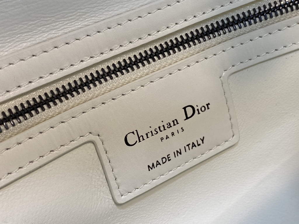 Dior Small Diorcamp Bag M1243 Latte Macrocannage Calfskin - Default Title - View 10