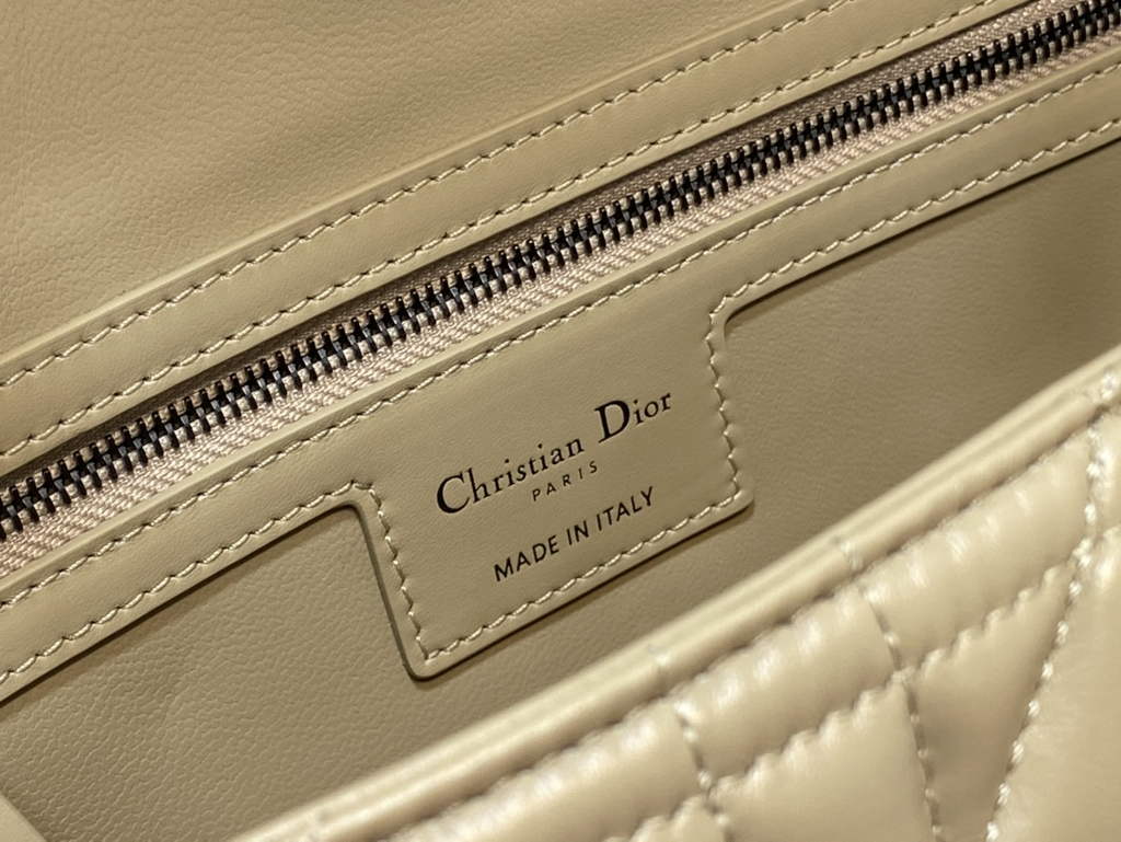 Dior Small Diorcamp Bag M1243 Hazelnut Macrocannage Calfskin - Default Title - View 10
