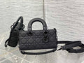 Dior Small Lady D-Joy Bag M0613 Cannage Black Lambskin - Default Title - View 1