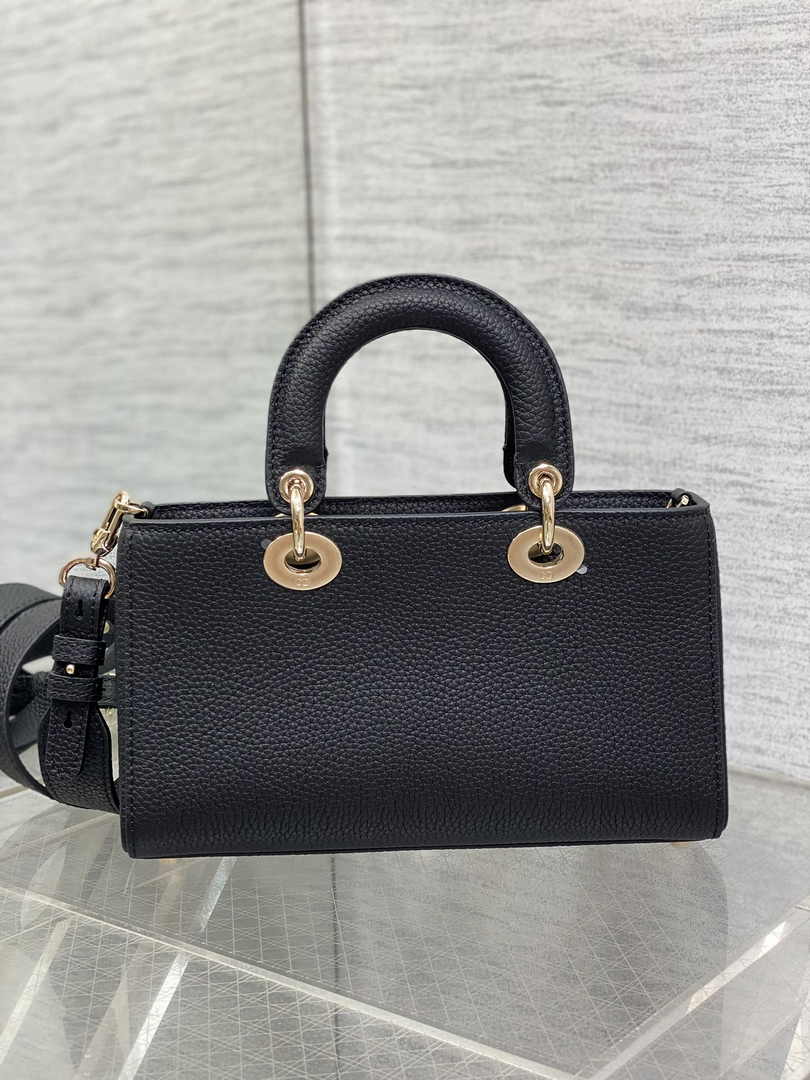 Dior Small Lady D-Sire My ABCDior Bag M1150 Black Bull Leather - Default Title - View 3