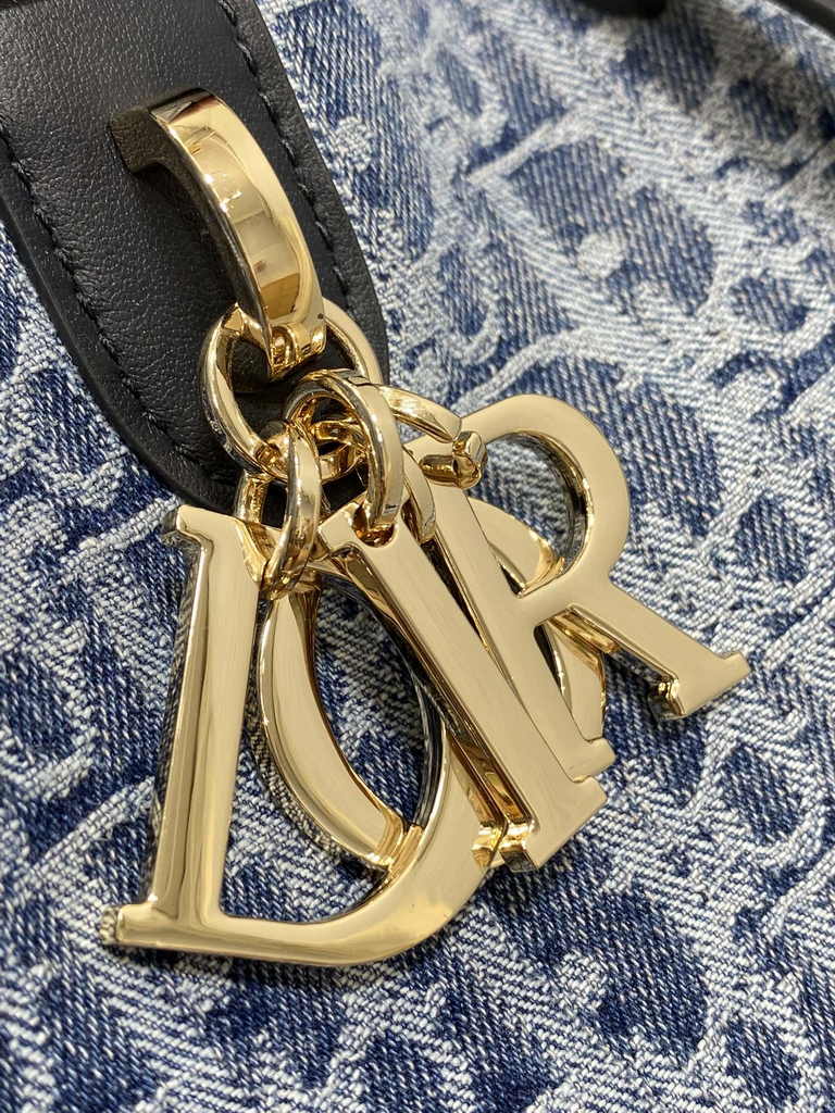 Small Dior Toujours Bag M2822 Blue - Default Title - View 4