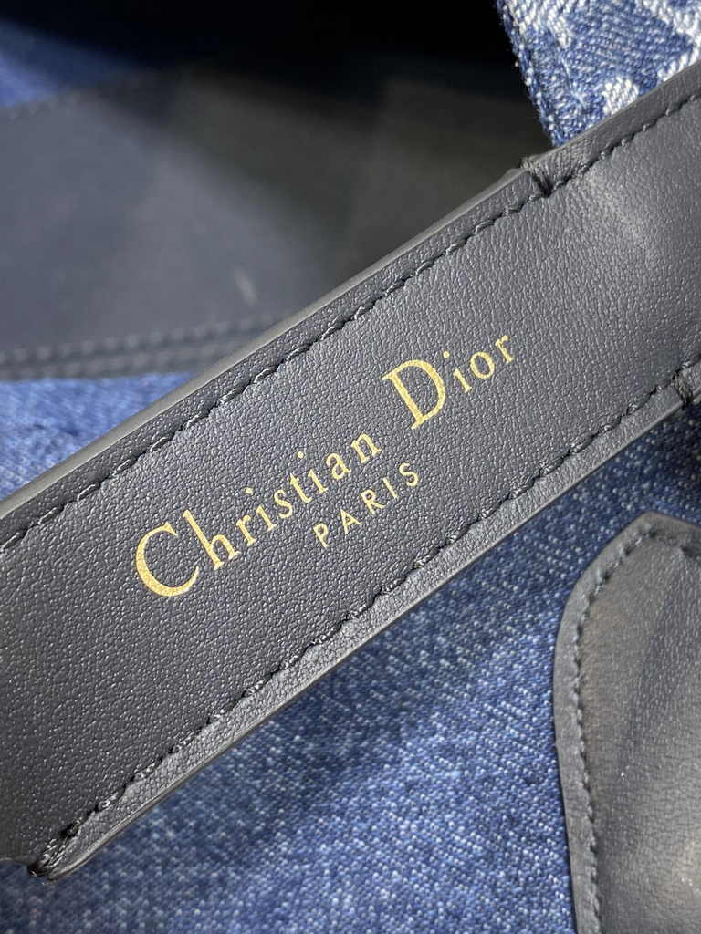 Small Dior Toujours Bag M2822 Blue - Default Title - View 10
