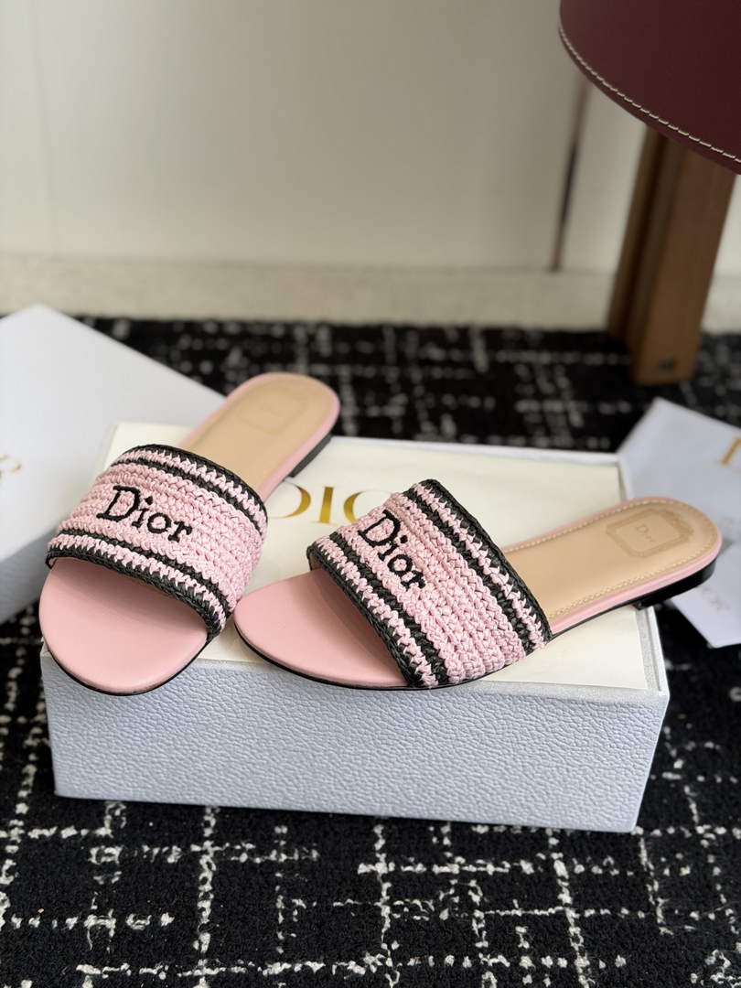 Dioriviera Dior Woven Slide for Women KCO6552