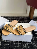 Dioriviera Dior Woven Slide for Women KCO6553