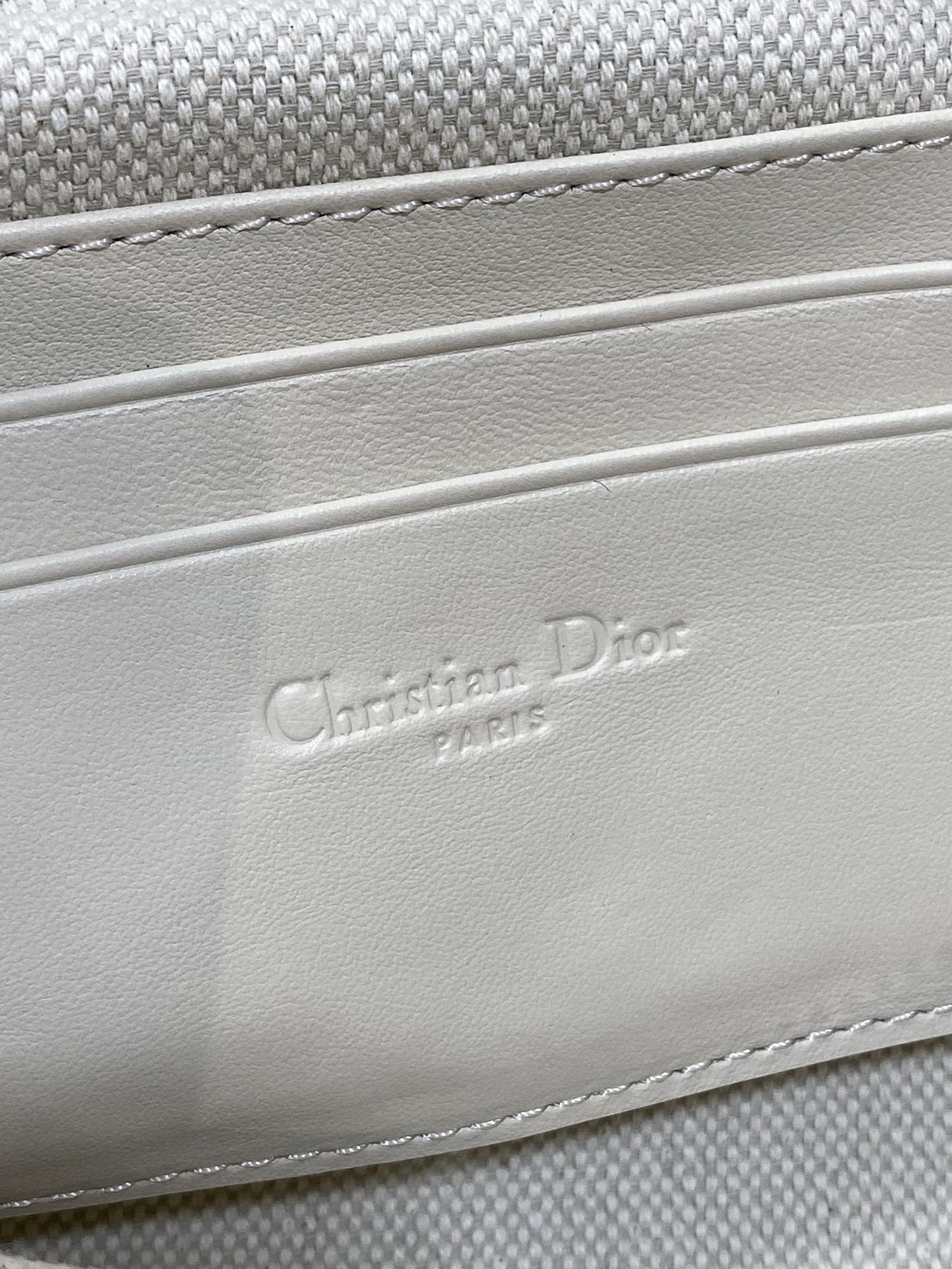 Diorstar Hobo Bag with Chain -S3202 - White Blue Dior Oblique Jacquard - Default Title - View 10