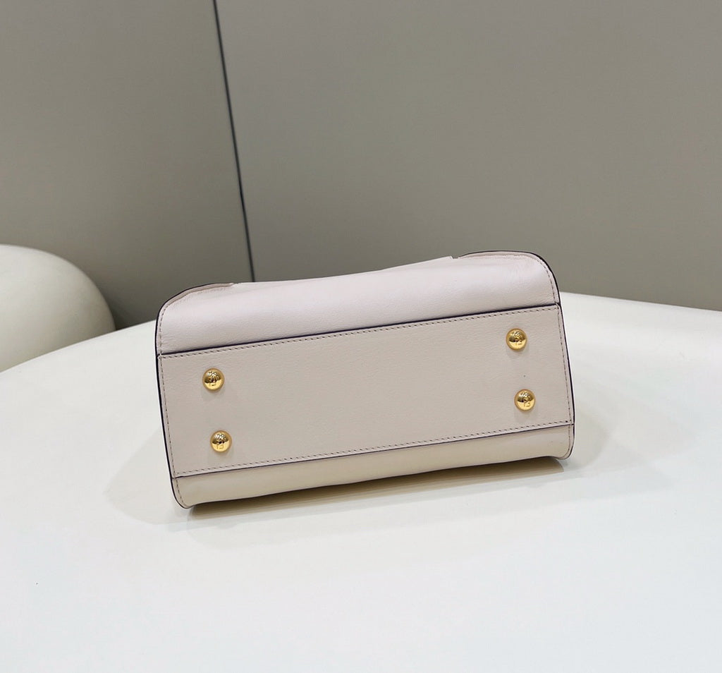 Fendi 8BN244 Peekaboo Mini Beige leather bag 2125CS - Default Title - View 5