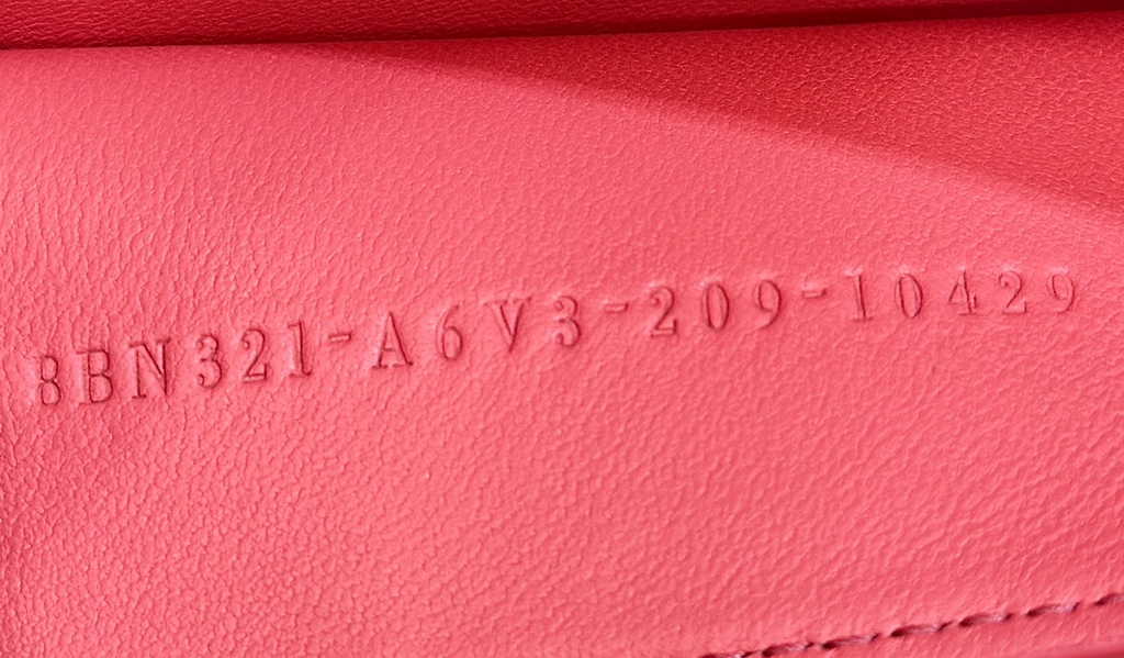 Fendi 8BN321 Peekaboo ISeeU Petite Middle Bag Pink Camellia leather - Default Title - View 7