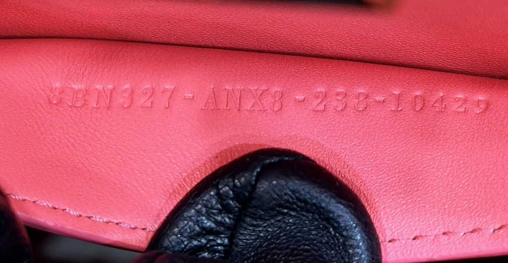Fendi 8BN327 Peekaboo ISeeU Petite Small Bag Pink Camellia leather - Default Title - View 6