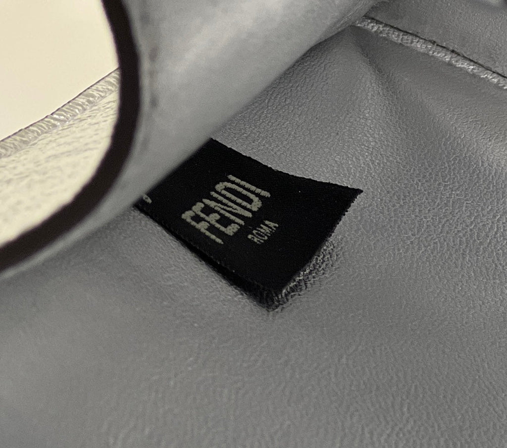 Fendi 8BN327 Peekaboo Iseeu Small Bag Silver - 21 cm × 11 cm × 27 cm / Silver - View 8