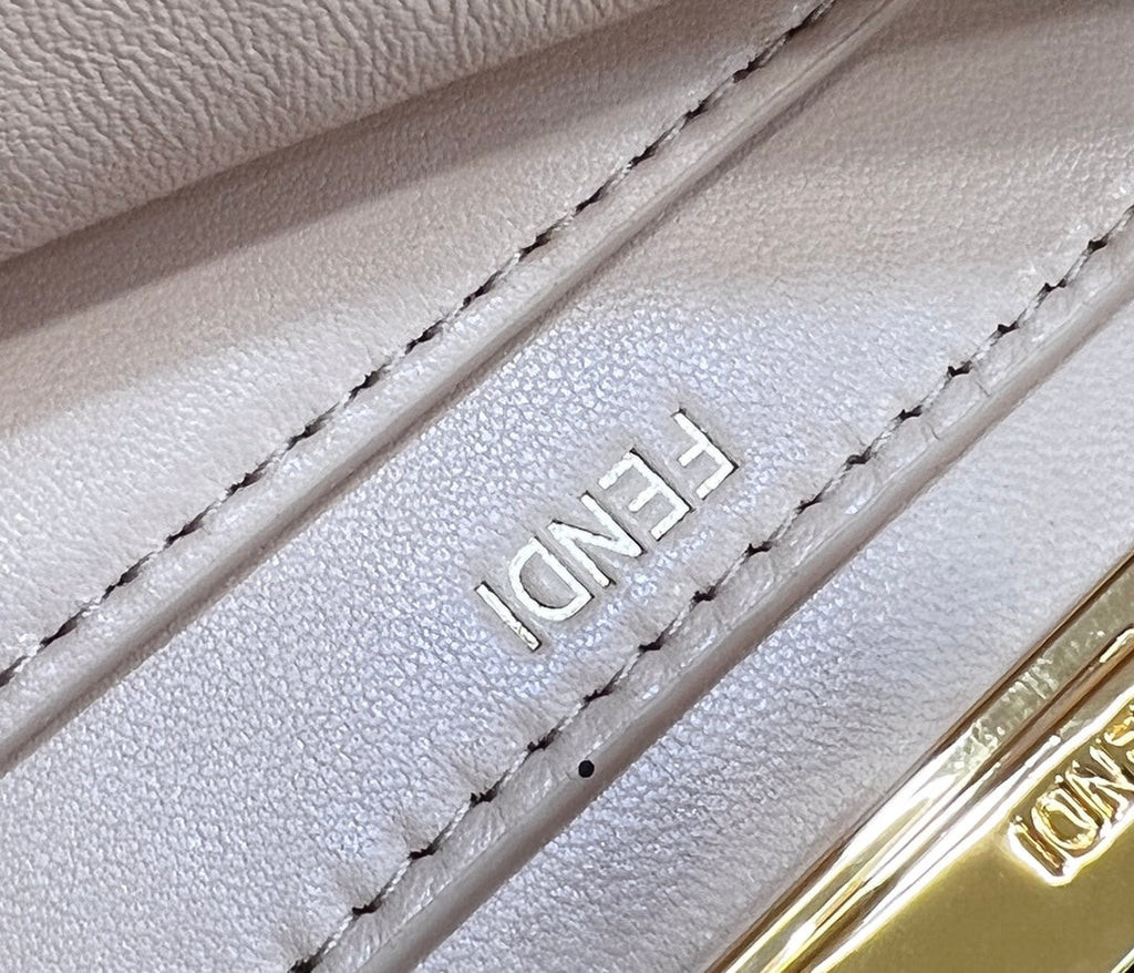 Fendi 8BN327 Peekaboo Iseeu Small Bag Dark Beige - 21 cm × 11 cm × 27 cm / Dark Beige - View 5