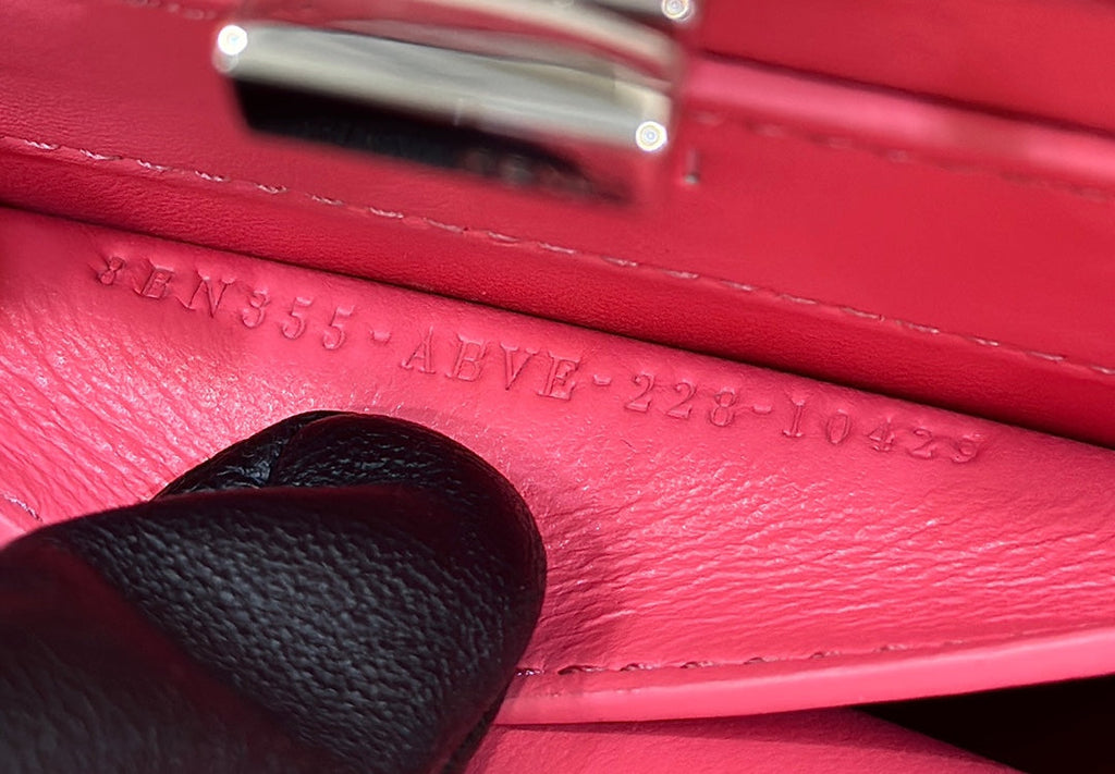 Fendi 8BN335 Peekaboo ISeeU Petite Padded Nappa Leather Bag Plum - Default Title - View 6
