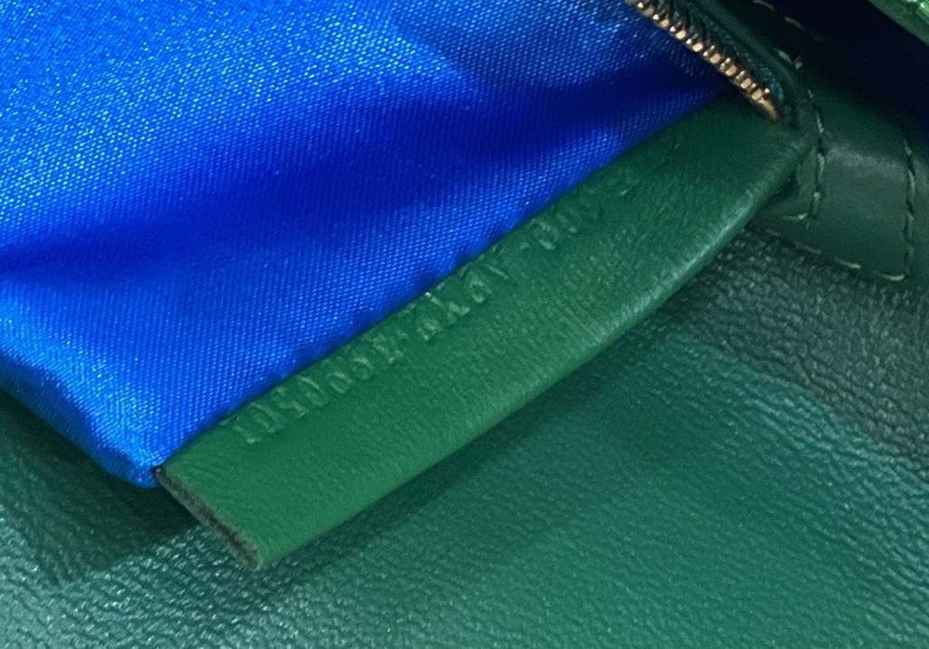 Fendi 8BR600 Baguette Acid green sequin and leather bag - Default Title - View 10