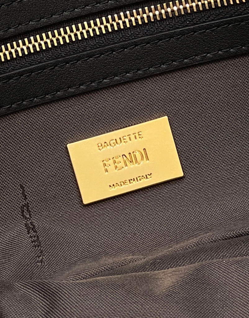 Fendi 8BR600 Baguette Bag leather bag in Brown - Default Title - View 7