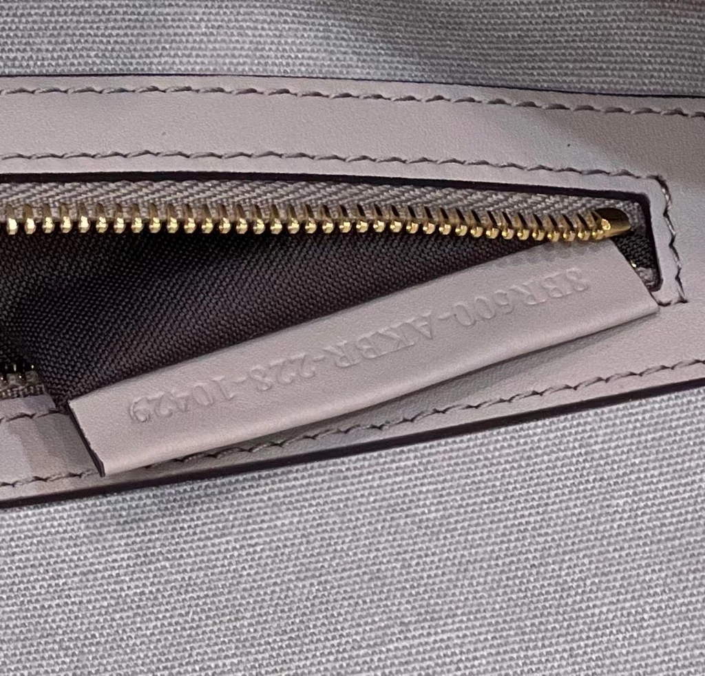 Fendi 8BR600 Baguette Gray FF canvas bag - Default Title - View 9