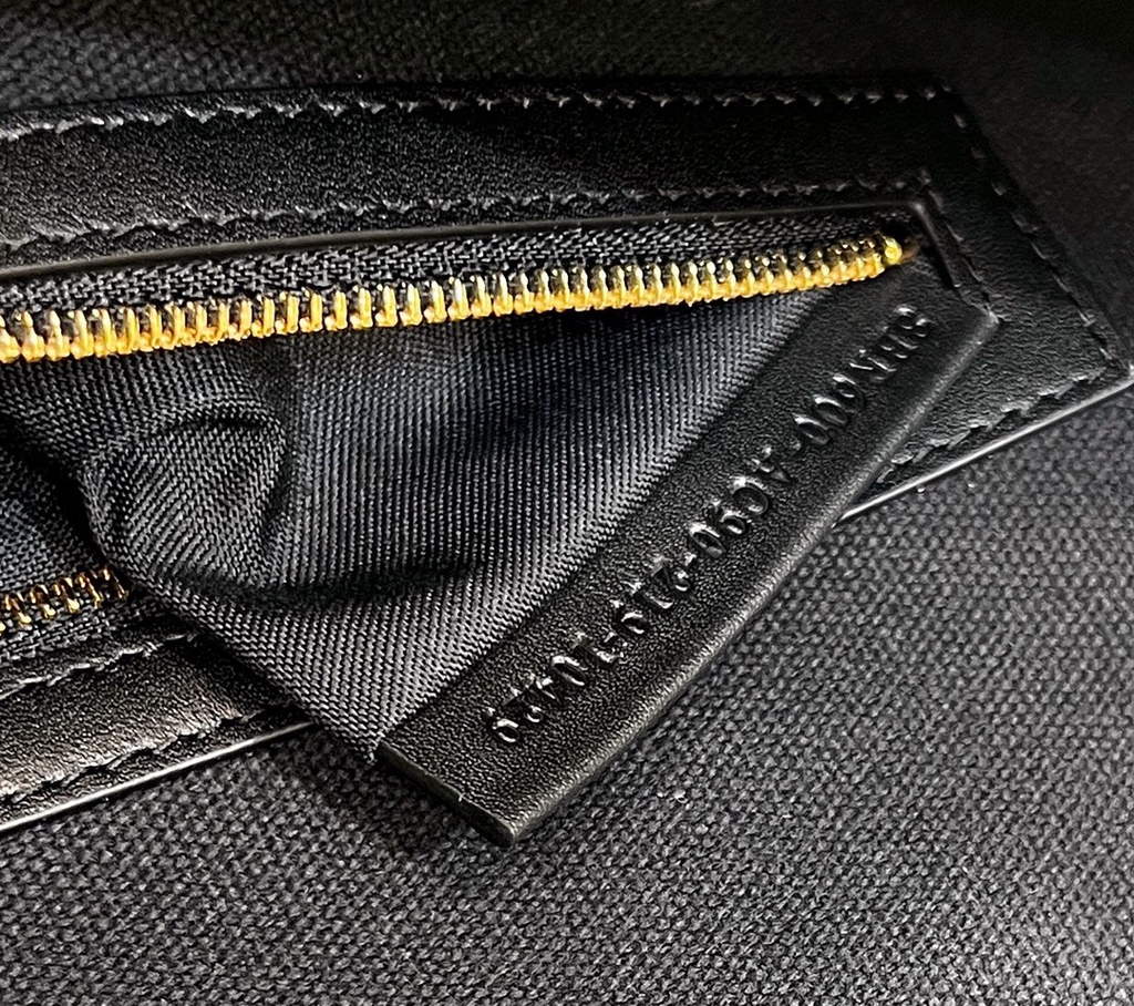 Fendi 8BR600 Baguette Black FF canvas bag - Default Title - View 8