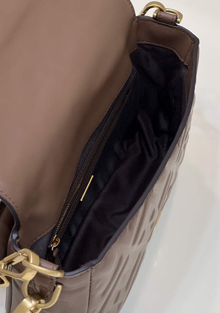 Fendi 8BR600 Baguette Brown leather bag - Default Title - View 10