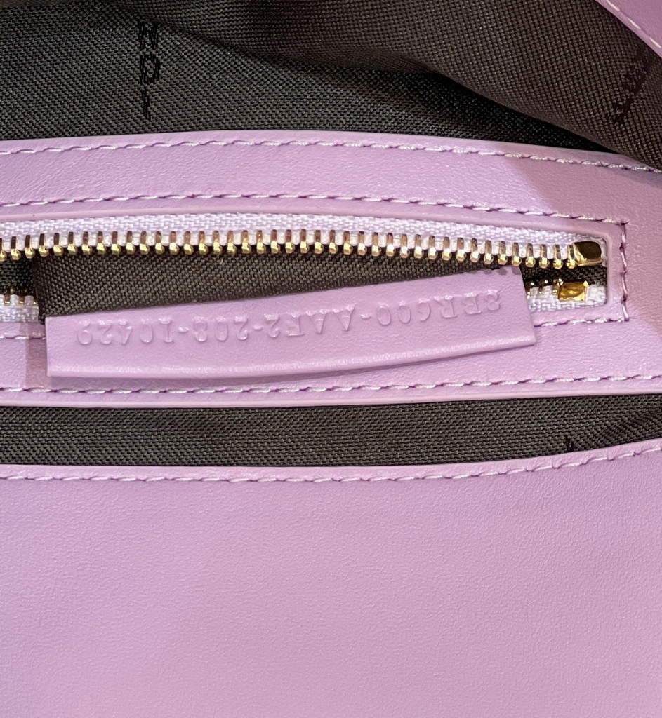 Fendi 8BR600 Baguette Purple leather bag - Default Title - View 8