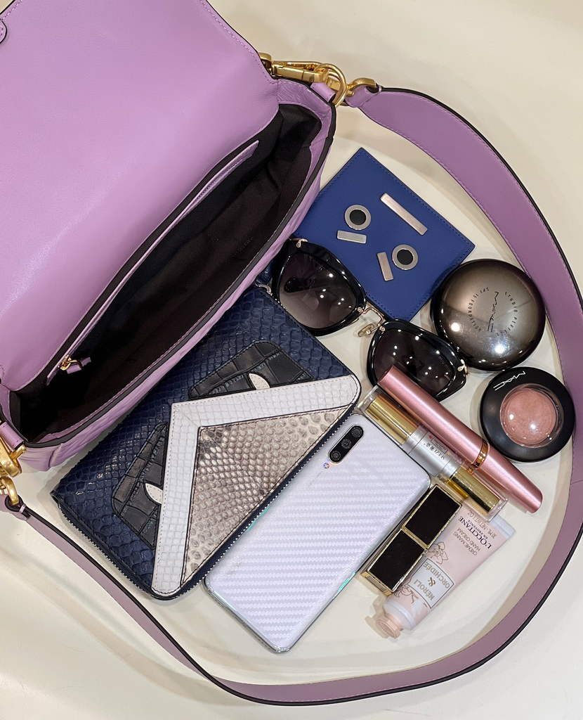 Fendi 8BR600 Baguette Purple leather bag - Default Title - View 9