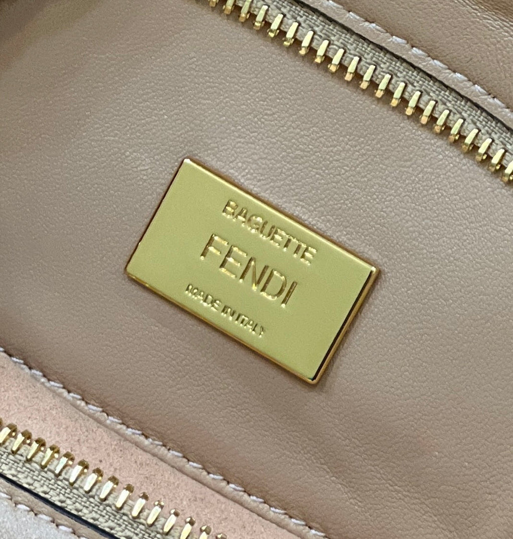 Fendi 8BR600 Baguette leather bag Pink - Default Title - View 7