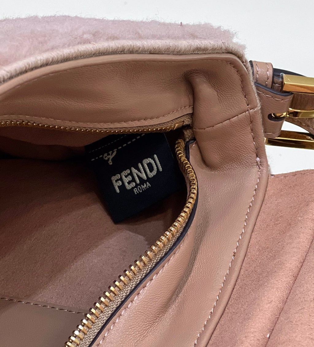 Fendi 8BR600 Baguette leather bag Pink - Default Title - View 8