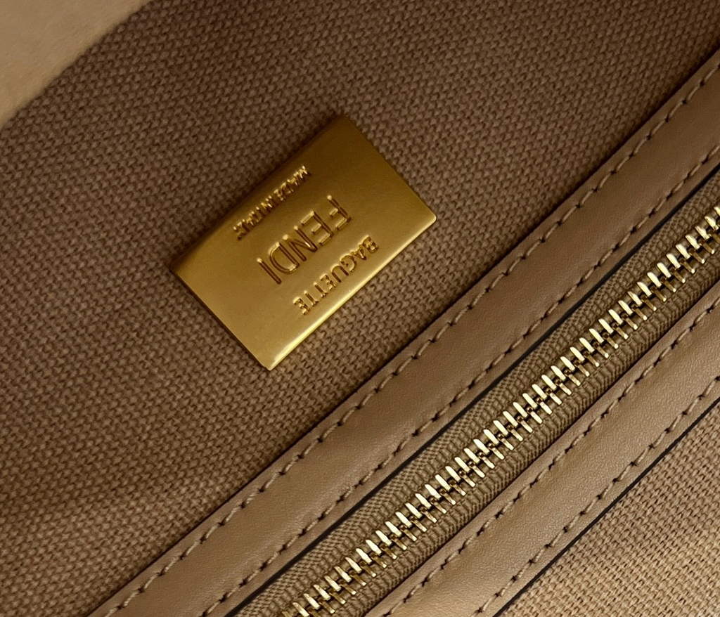 Fendi 8BR600 Baguette Multicolor FF canvas bag - Default Title - View 7
